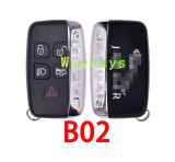 For Landrover Rangerover key shell with OEM logo place