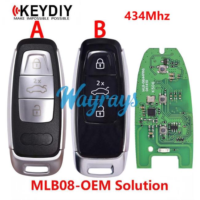 Keydiy MLB-08 FSK 434mhz remote,OEM solution for Audi