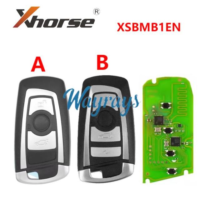 XSBMB1EN Xhorse BMW Bread-shaped style smart key,support all BMW F/G chassis models