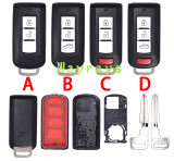 For Mitsubishi OUCGHR-M003 ID47 chip HITAG3 with FSK 315mhz keyless remote key
