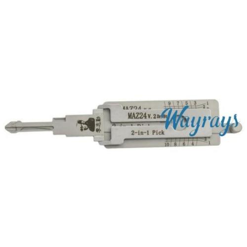 Lishi MAZ24 2 in 1 tool.Support Mazda
