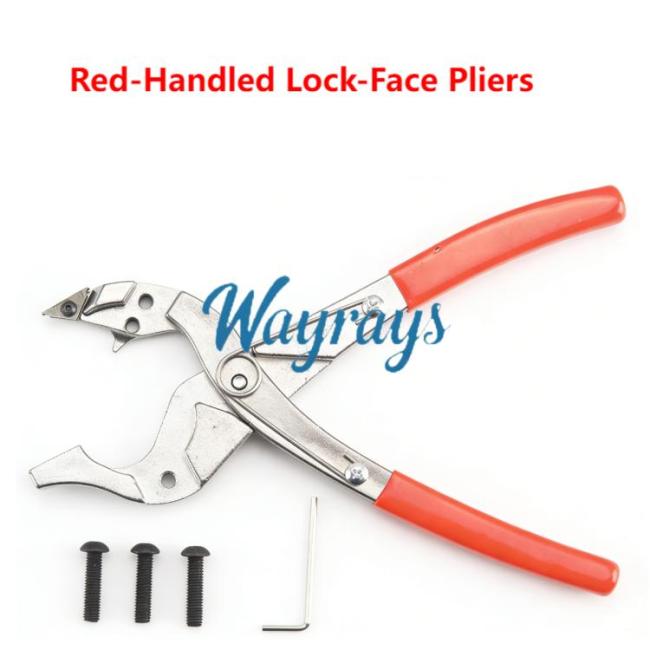 Pliers for removing the outside part of the lock cylinder