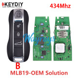 Keydiy MLB-19 434mhz remote,OEM solution for Porsche
