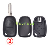 For Renault key shell  without logo