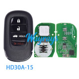 2026 Lonsdor for HONDA HD30 Series Keys CIVIC/ ACCORD/ CR-V/ ODYSSEY/ HR-V.etc ID46 ID47 ID4A 2013-2025 50+ Models