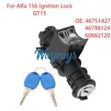 For Alfa Romeo 156 (1997–2003) Ignition Switch Lock Cylinder,GT15 Blade