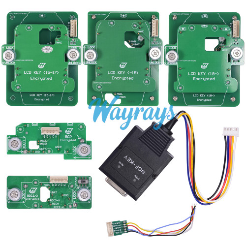 Yanhua ACDP BMW BDC2 / BDC3 / BCP/ LCD Key Encrypted Key Copying Interface Board Set ， Need Work With ACDP Module 38 A503 License