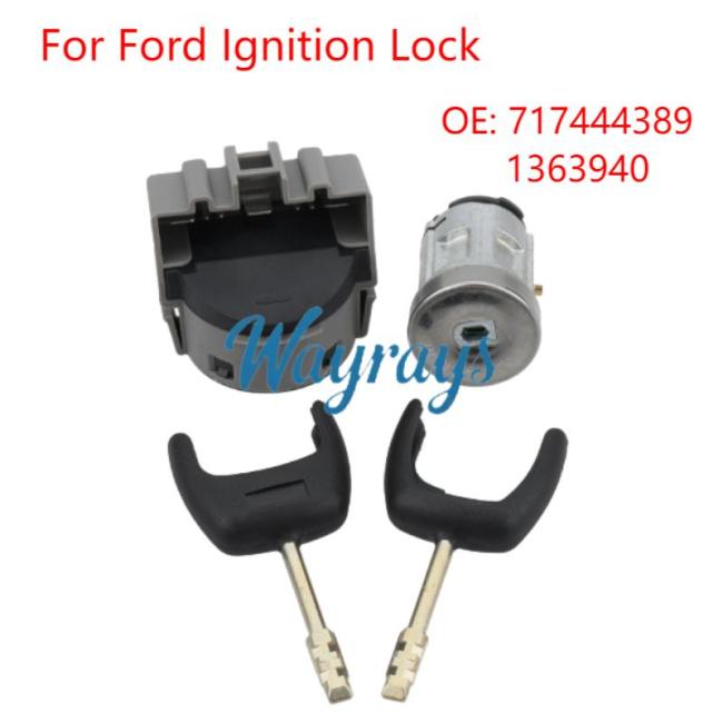 717444389 For Ford Fiesta Ignition Lock Cylinder Assembly   (Part No. 1363940)