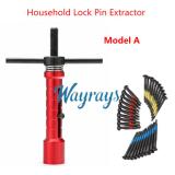 Three Models - New Version European Standard Lock Pin Extractor — Includes Three Sets of Dovetail Self-Tapping Screws