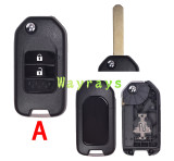 For Honda modified key shell without logo