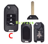 For Honda modified key shell without logo