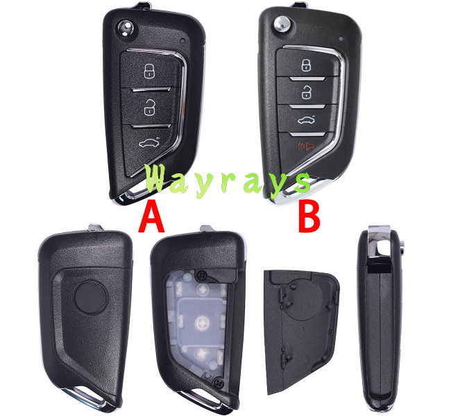 For VVDI Keydiy Cadillac remote replacement key shell without blade