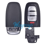For Audi 8T0959754J ID46 chip PCF7945/HITAG(VAG) with FSK 315mhz keyless 3+1 button remote key
