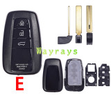[the blade switch on the back cover]  For Toyota key shell without logo for original board