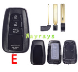 For Toyota key shell  without logo