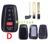 For Toyota key shell  without logo