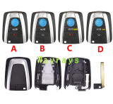 For BMW key shell  with round logo place