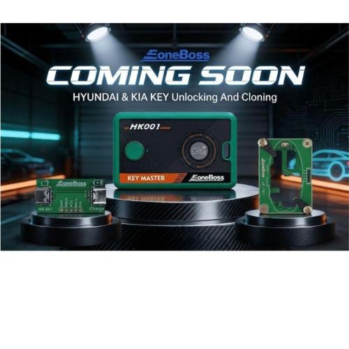 2026 Eoneboss HK001 ，Premium Set Version HK001 Host + 2pcs Eoneboss Keys + 2pcs Adapters (Optional) for Hyundai & Kia