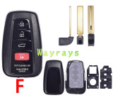 [the blade switch on the back cover]  For Toyota key shell without logo for original board