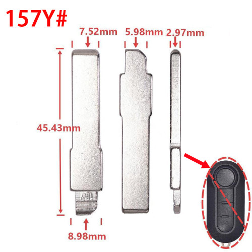 （157Y#）blade,for Fiat Internal Milling Original