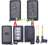 For Subaru key shell with logo place