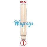 For Hyundai flip key blade HYN14R,use for KZ-HYU023LO KZ-HYU024LO