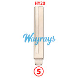 For Hyundai flip key blade HYN14R,use for KZ-HYU023LO KZ-HYU024LO
