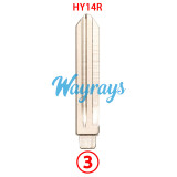 For Hyundai flip key blade HYN14R,use for KZ-HYU023LO KZ-HYU024LO