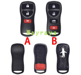 For Nissan KBRASTU15 ASK 315mhz 2+1/3+1 button remote key