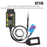 GODIAG VAG Test Platforms, GT112 K-Line with GT111 CAN-Bus and GT110 CAN-Bus UDS ,With Pogo Pin For VAG 2nd/3rd/3.5th/4th Generation Dashboard IMMO