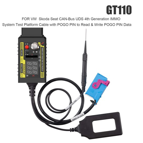 GODIAG VAG Test Platforms, GT112 K-Line with GT111 CAN-Bus and GT110 CAN-Bus UDS ,With Pogo Pin For VAG 2nd/3rd/3.5th/4th Generation Dashboard IMMO