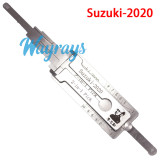 Lishi SUZUKI-2020 2 in 1 tool.Support Suzuki HU87/HU133R (Fiat 10 Cut)]