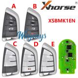 XSBMK1EN Xhorse BMW Knife style smart key,support all BMW F/G chassis models