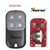 XKXH23EN Xhorse Garage door Second Generation 4 button wire remote key，Replace XKXH03EN