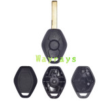 For BMW nice quality key shell  with round logo place