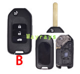 For Honda original replace key shell without logo