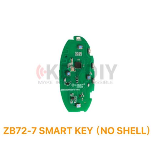 Keydiy ZB72-7 smart remote For 46.47.48.49.4A、MQB48、5Cchip types, match it to the car after generating it,its function is the same as the original smart key