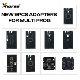 Xhorse Value Bundle New 9pcs Adapters for Multi Prog
