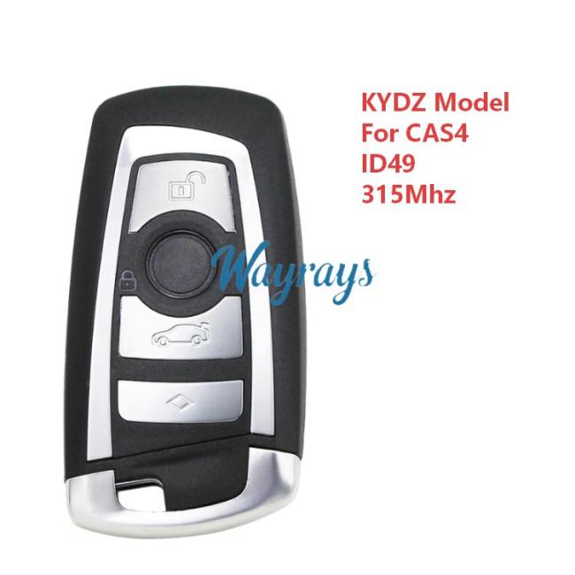 KYDZ model For BMW CAS4 ID49 chip with 315Mhz keyless 4 button remote key