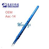 OEM MECHANIC Aac-14 Extra-Long Stainless Steel Pointed-Tip Tweezers — Industrial-Grade Heat-Dissipating Repair Tweezers 8-Hole