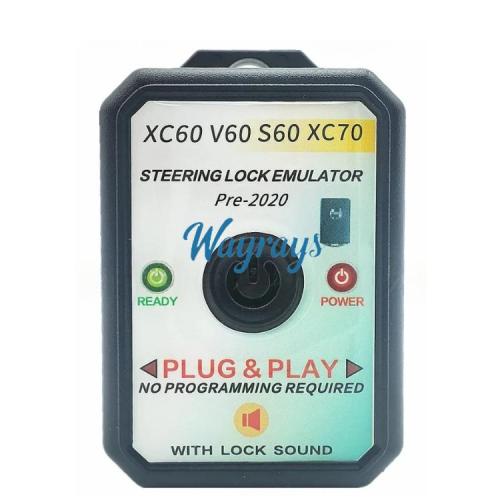Universal ELV ESL Steering Lock Emulator Simulator For VOLVO XC60 V60 S60 XC70 with Lock Sound