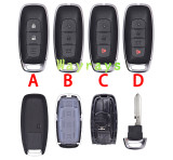 For NIissan KR5TXPZ1 285E3-5MR0B 285E3-5MR1B 285E3-6LY1A S180146119 4A chip HITAG AES with FSK 434mhz keyless remote key