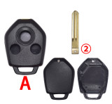 For Subaru key shell without logo