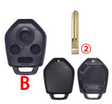 For Subaru key shell without logo