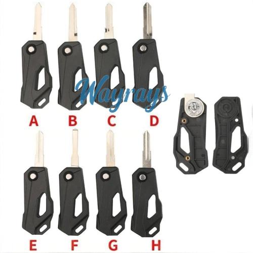 [No logo] For Honda Yamaha motorcycle modfied key shell,pls not the key blade