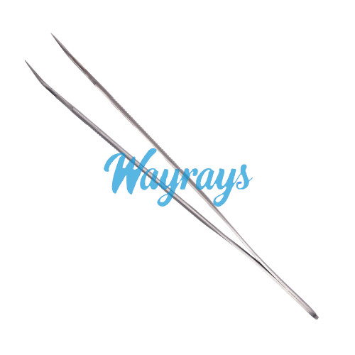 OEM MECHANIC Ask-15 Industrial Anti-Static, High-Precision Stainless Steel Bent-Tip Tweezers