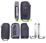 For Kia 95440-L3430 4A chip HITAG AES with FSK 434mhz keyless 4+1 button remote key