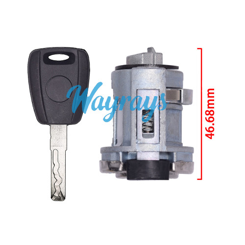 For Fiat short ignition lock with 1 key