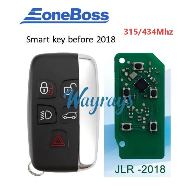 EoneBoss EJLR-01(5B) -2018 LandRover/Jaguar 315/434Mhz Smart Key, NCF29A1 PEPS Non UWB KEY with Emergency Start