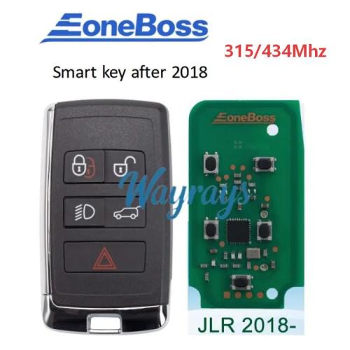 EoneBoss EJLR-03(5B) 2018+ LandRover/Jaguar Smart Key PCB. NCF29A1 PEPS Non UWB KEY with Emergency Start Compatible Frequency: 433MHz or 315MHz (Optional)